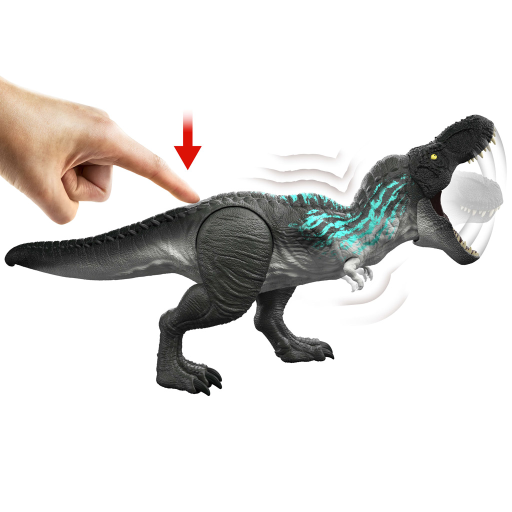 imagen de Jurassic World Colosal Ataque T-rex - Mattel 4