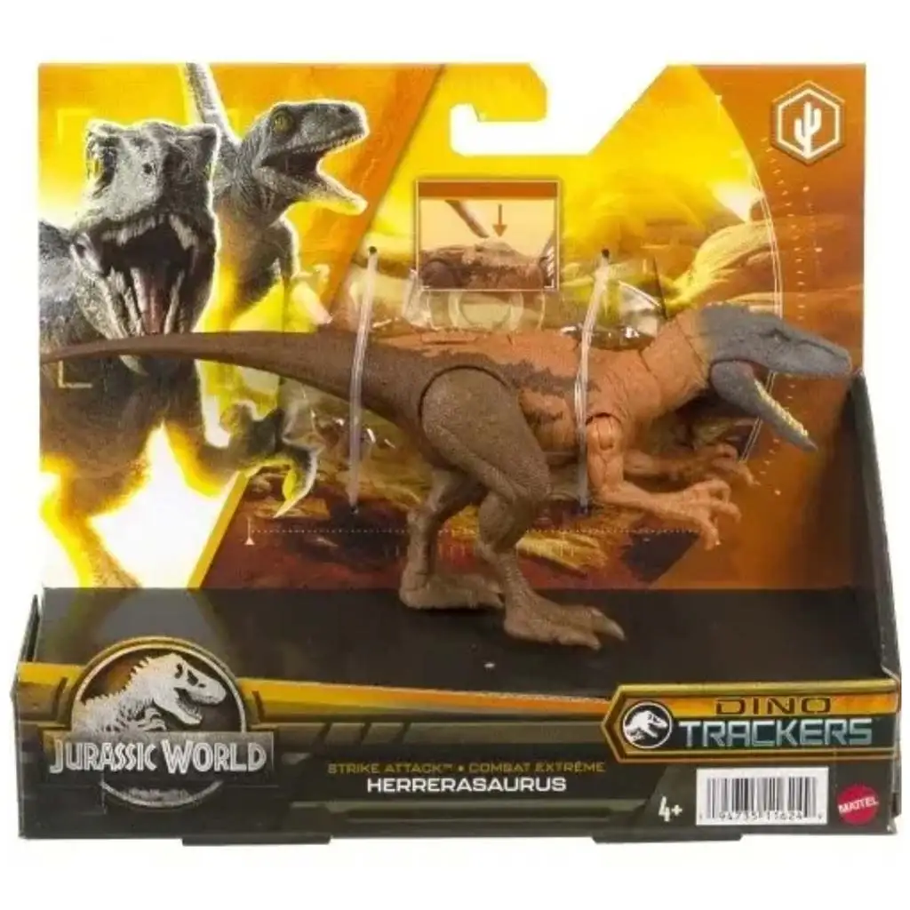 imagen de Jurassic World: Dinosaurio Atacante Herrerasaurus - Mattel 1