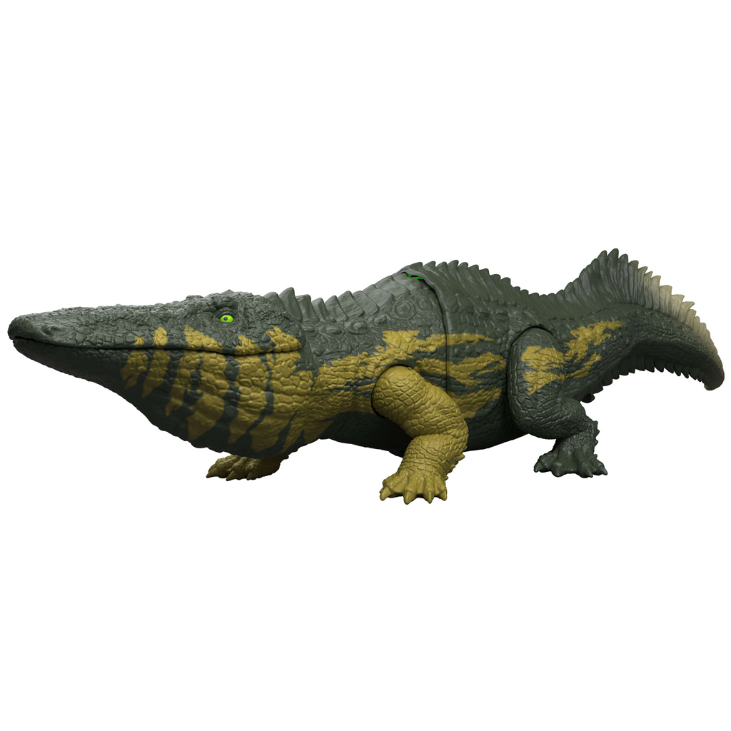 imagen de Jurassic World: Dinosaurio Stomatosuchus atacante con sonido y luz – Mattel 2