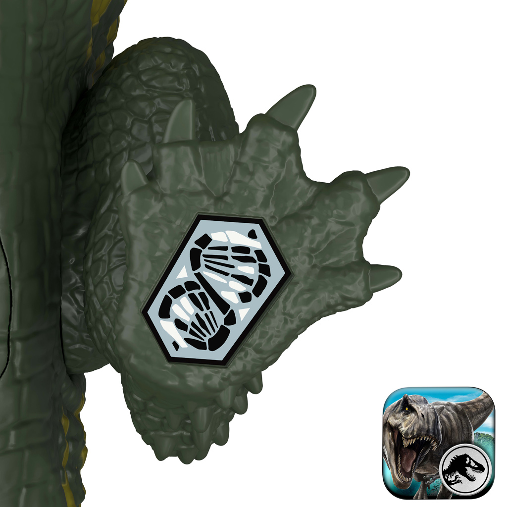 imagen de Jurassic World: Dinosaurio Stomatosuchus atacante con sonido y luz – Mattel 4