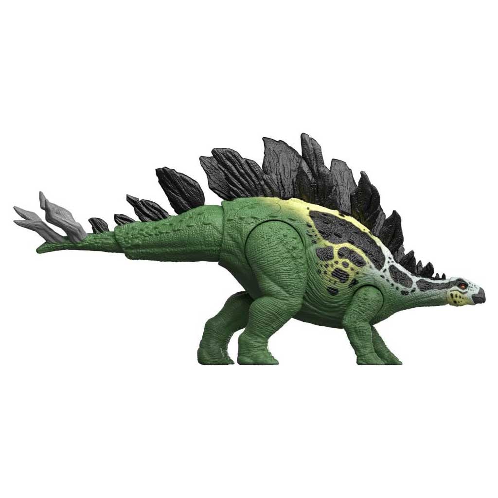 imagen de Jurassic World: Gigante atacante Stegosaurus con sonido - Mattel 2