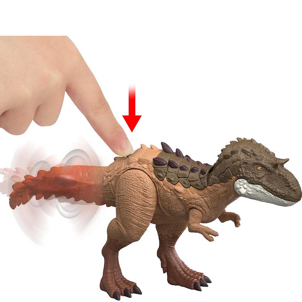 imagen de Jurassic World: Gigante Gorgosaurus dinosaurio atacante con sonido - Mattel 3