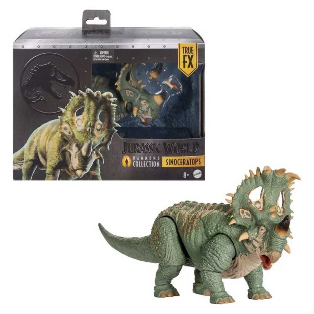 imagen de Jurassic World: Hammond Collection - Sinoceratops dinosaurio - Mattel 1