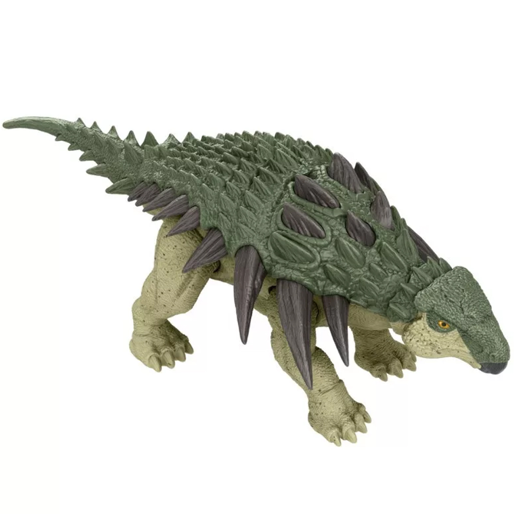 imagen de Jurassic World: Renacimiento Frenzy pack figura de dinosaurio Edmontonia - Mattel 2
