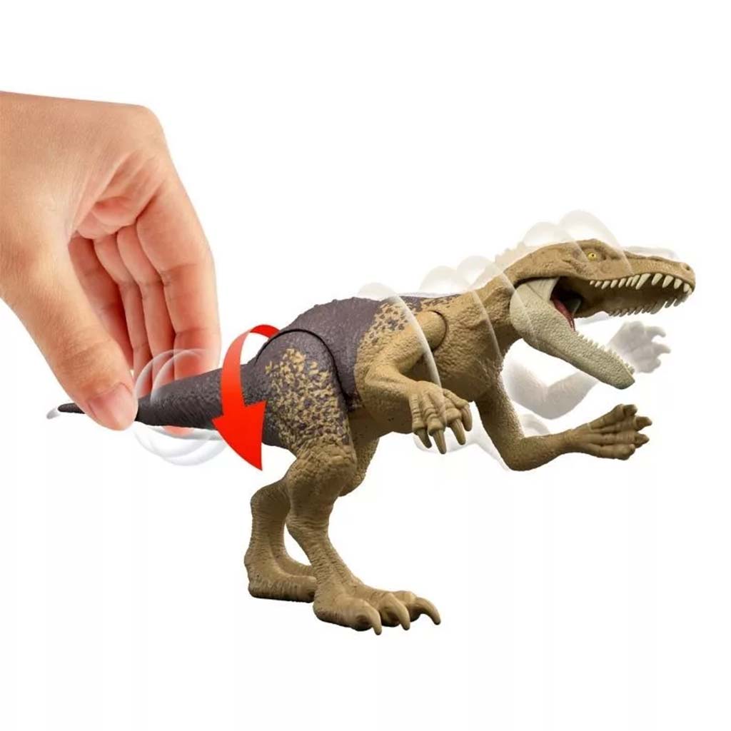 imagen de Jurassic World: Renacimiento Strike Attack Herrerasaurus figura de dinosaurio atacante - Mattel 3