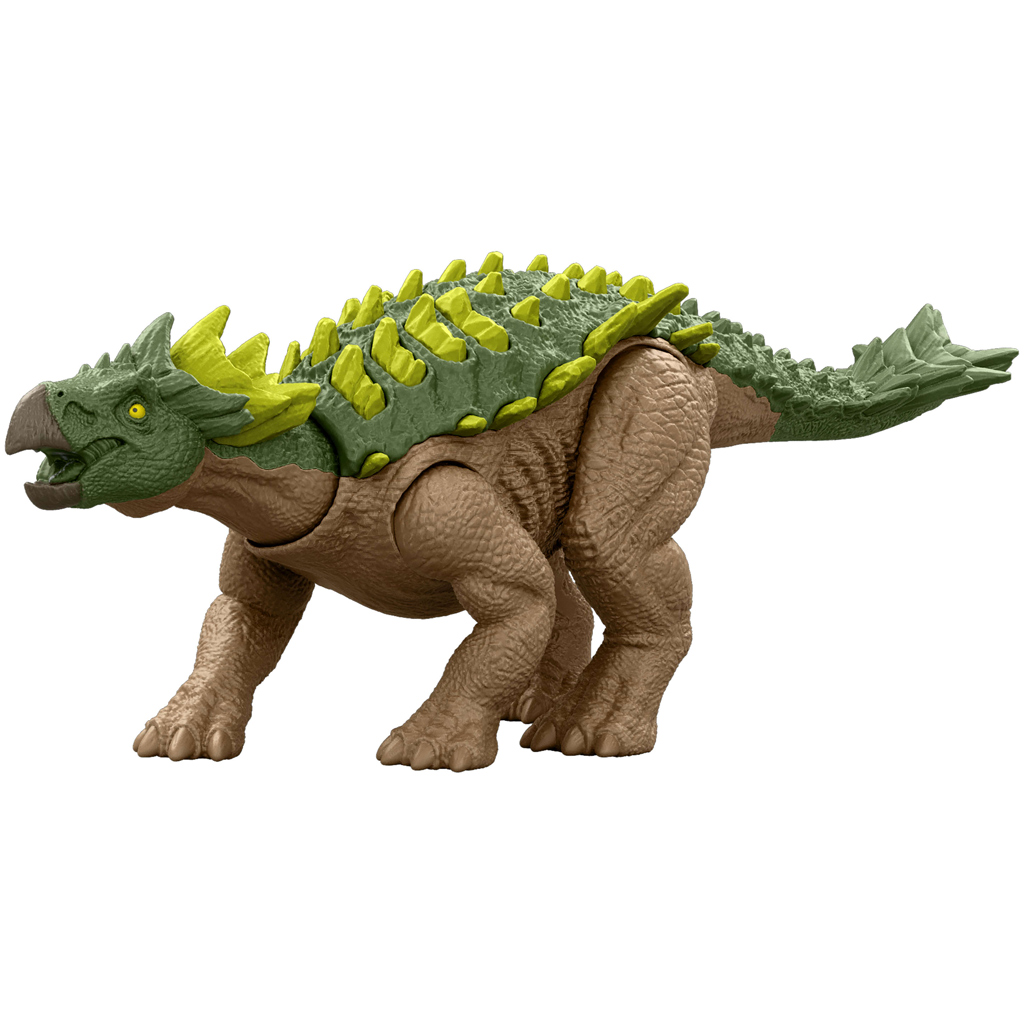 imagen de Jurassic World: Renacimiento Strike Attack Yuxisaurus figura de dinosaurio atacante - Mattel 2