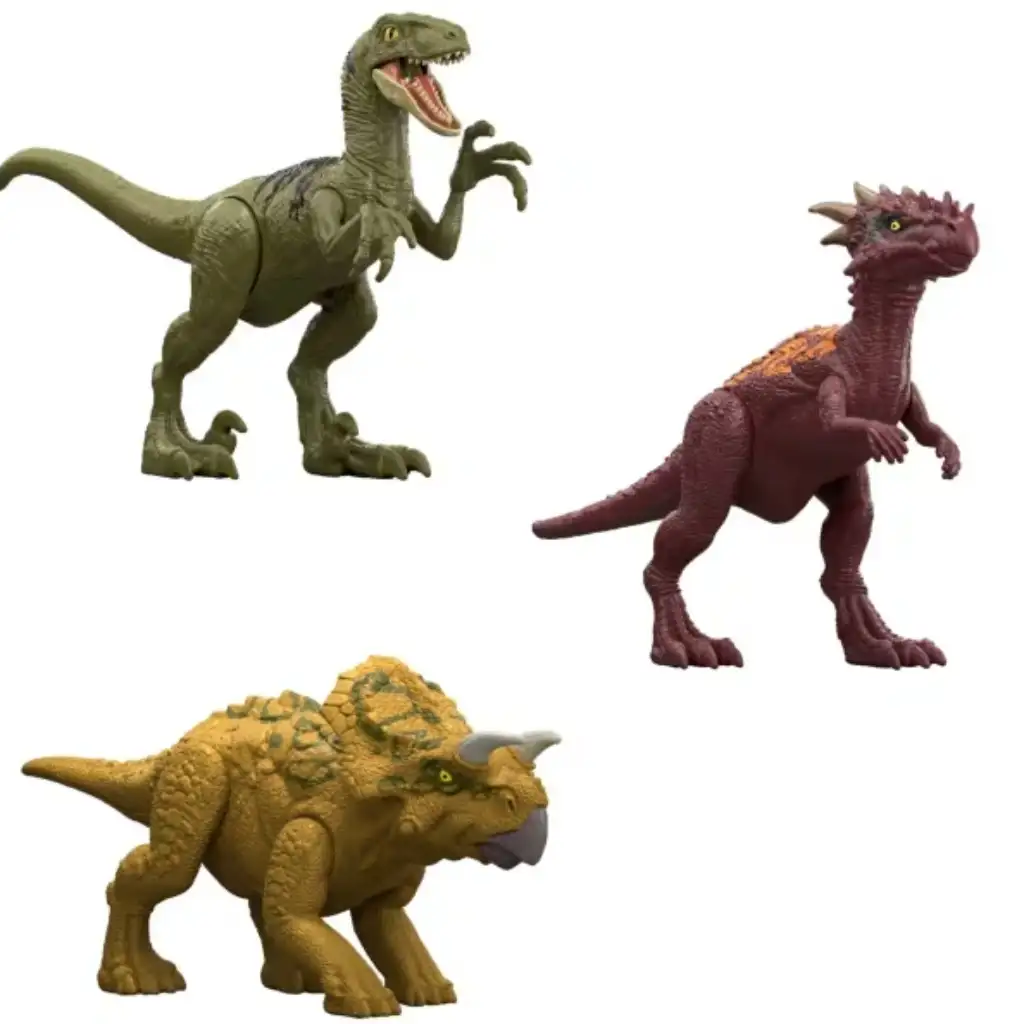 imagen de Jurassic World Reveal dinosaurio sorpresa set - Mattel 3