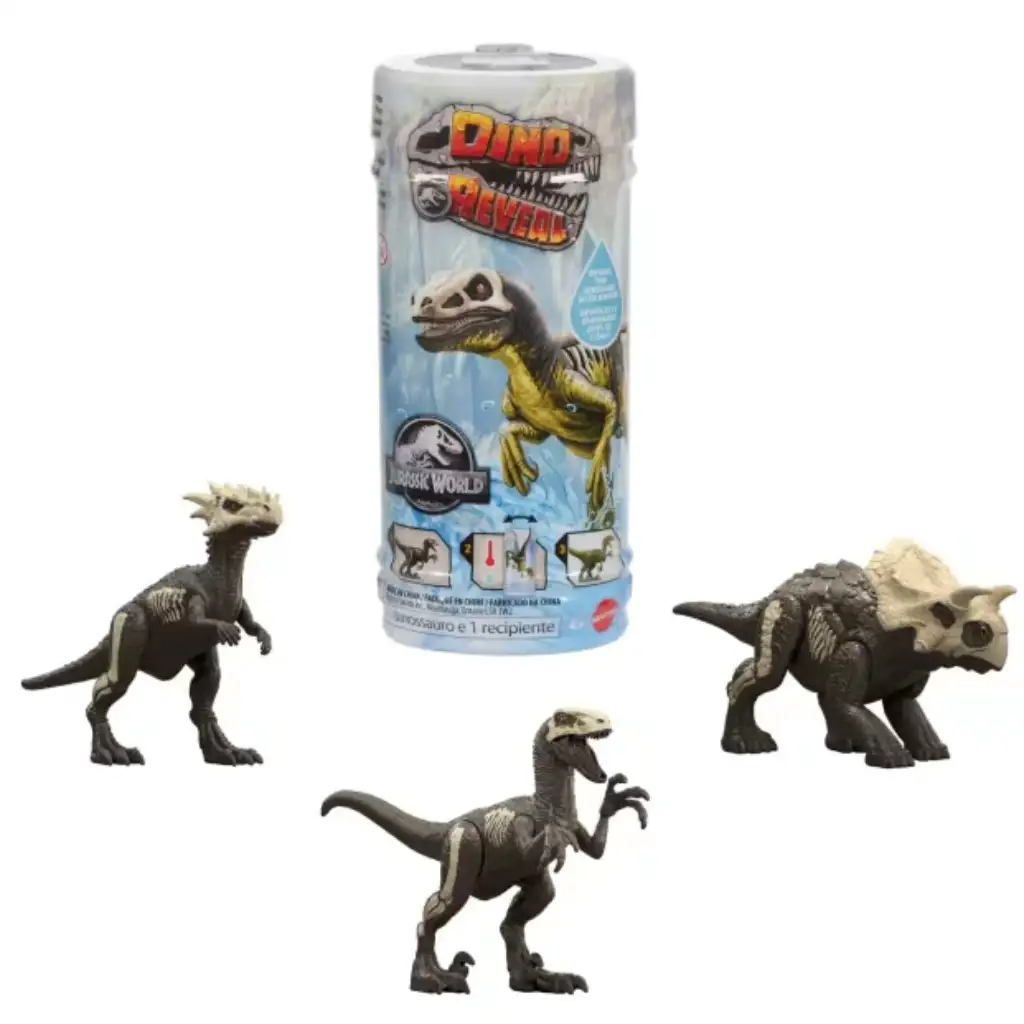 imagen de Jurassic World Reveal dinosaurio sorpresa set - Mattel 1
