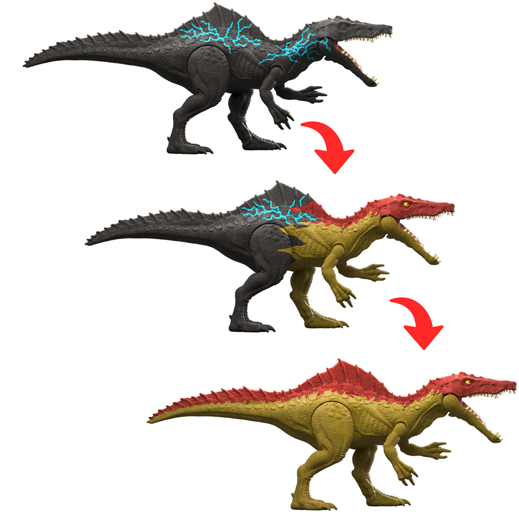 imagen de Jurassic World Reveal: Irritator gigante dino - Mattel 4
