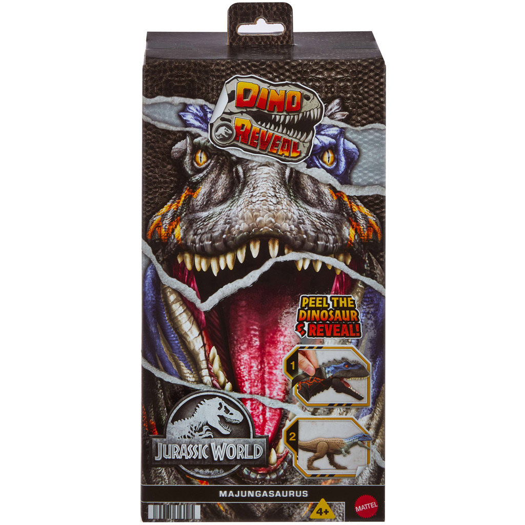 imagen de Jurassic World Reveal: Majungasaurus gigante dino - Mattel 1