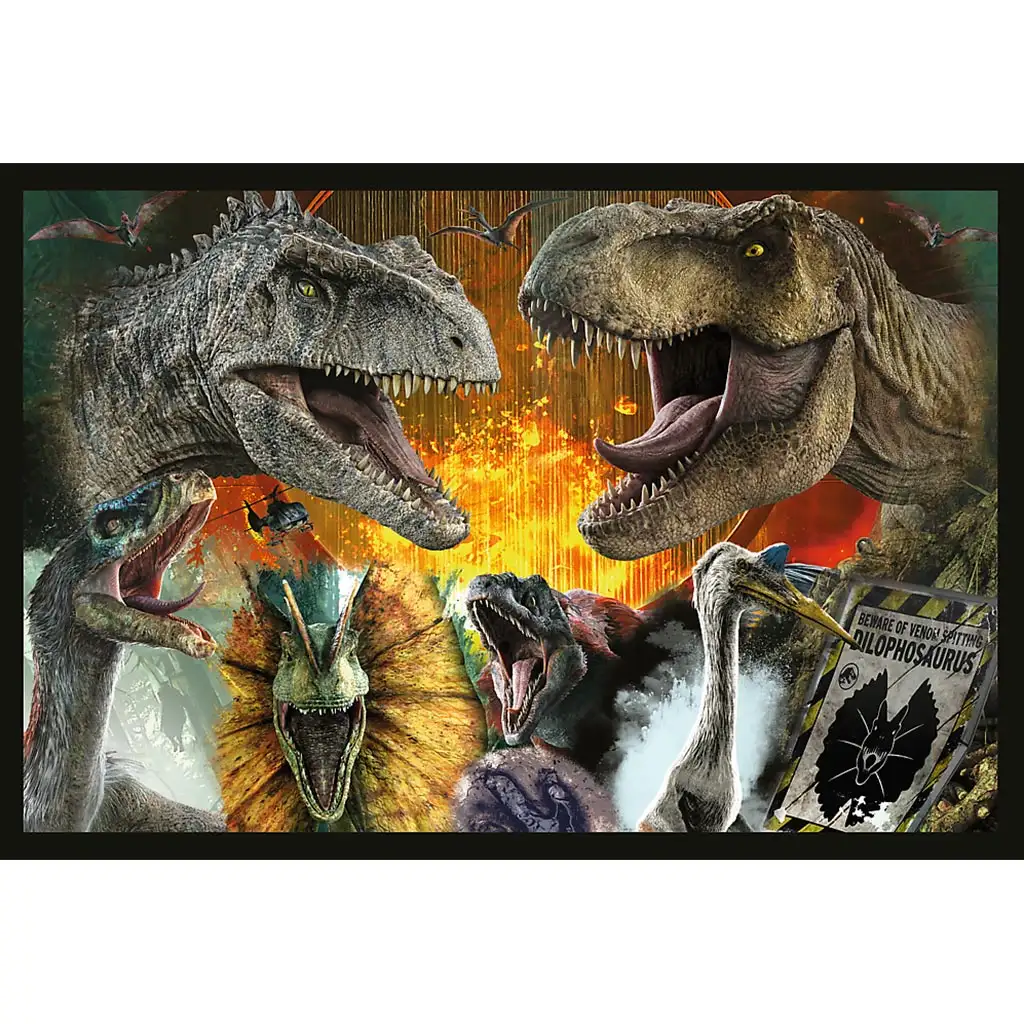 imagen de Jurassic World rompecabezas de 2x200 piezas - Trefl 3