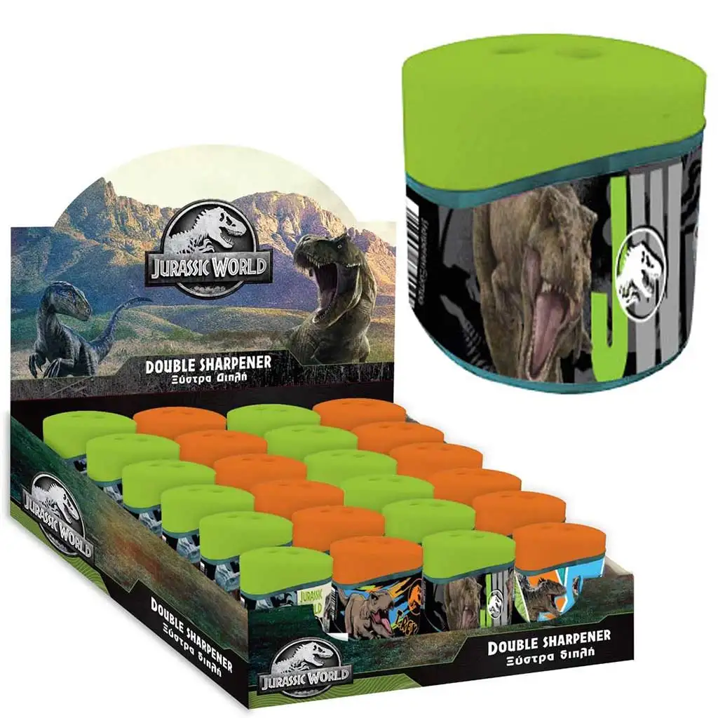 imagen de Jurassic World: Sacapuntas de dos agujeros Tyrannosaurus Rex 1ud 1