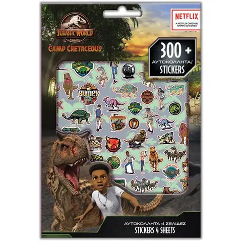 imagen de Jurassic World set de 300 pegatinas 1