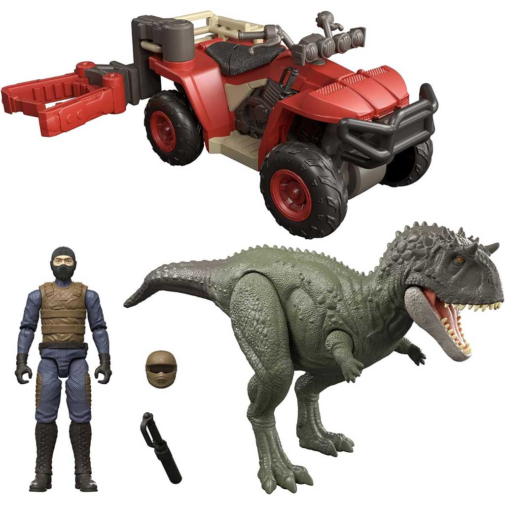 imagen de Jurassic World: Set de juego de captura de dinosaurios Quad - Mattel 2