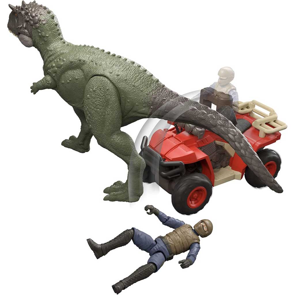 imagen de Jurassic World: Set de juego de captura de dinosaurios Quad - Mattel 3