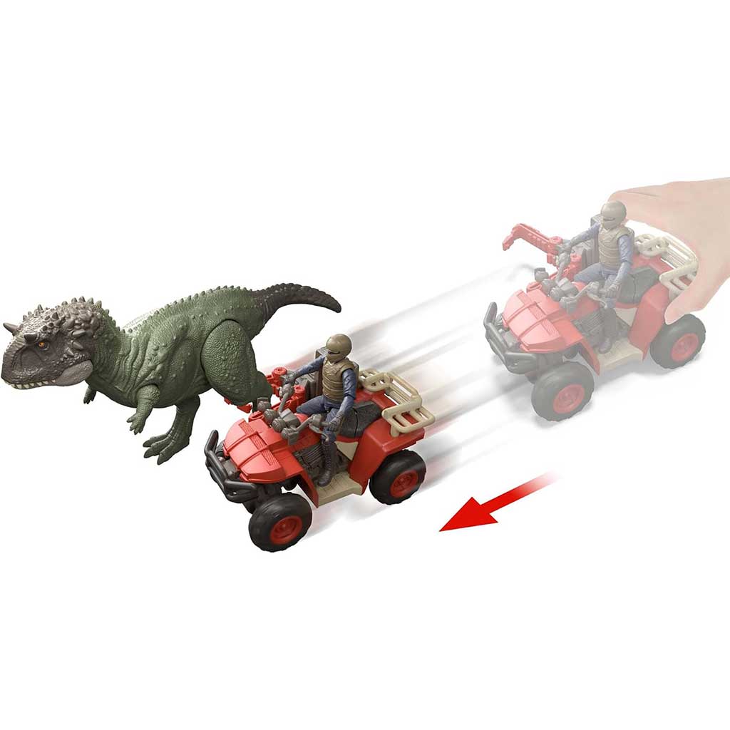 imagen de Jurassic World: Set de juego de captura de dinosaurios Quad - Mattel 4