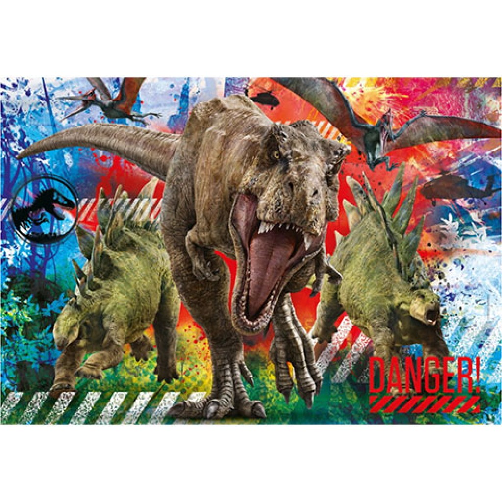 imagen de Jurassic World Supercolor puzzle de 180 piezas - Clementoni 2