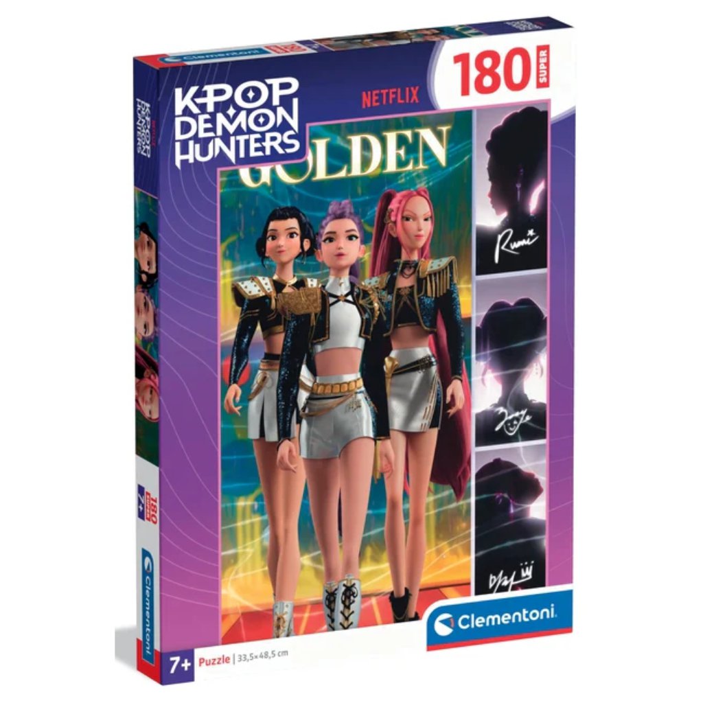 imagen de K-pop cazadores de demonios Super puzzle 180 piezas - Clementoni 1