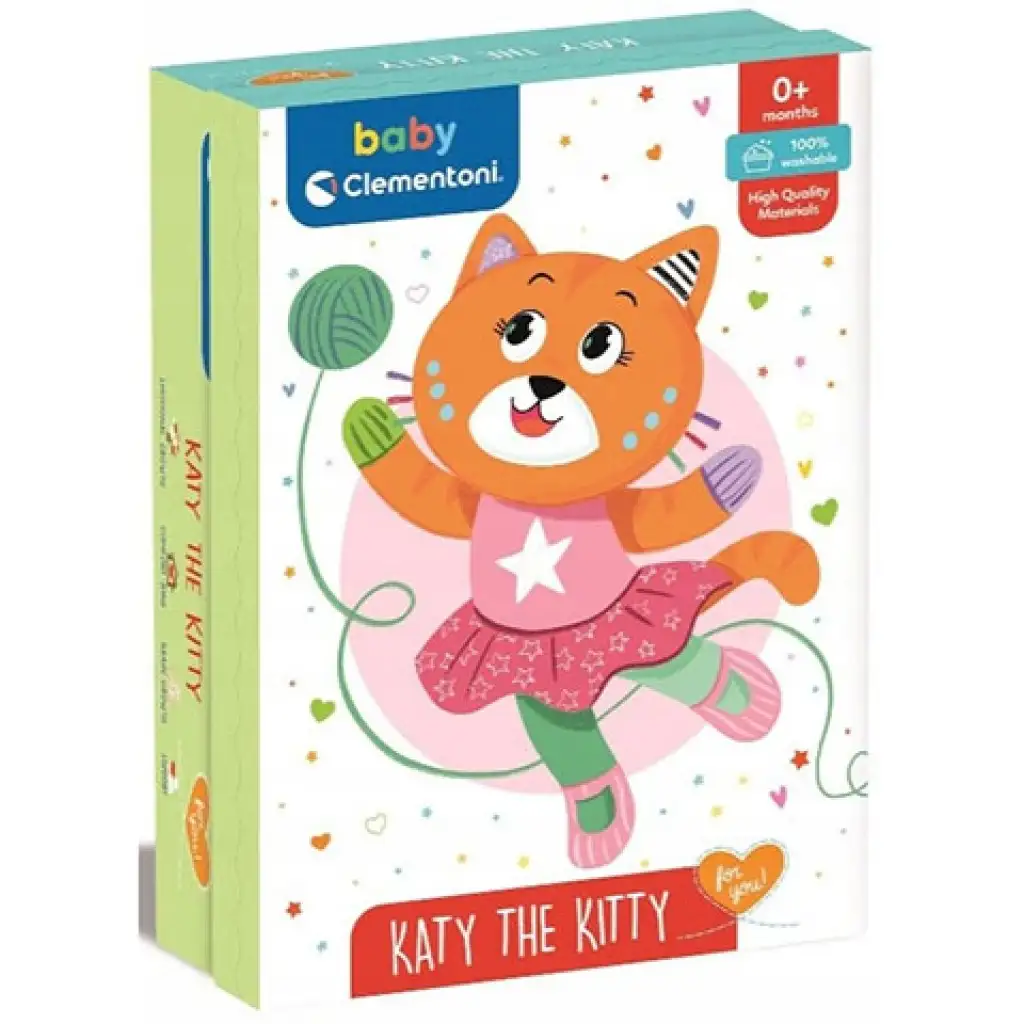 imagen de Katy la gata de peluche - Clementoni baby 1