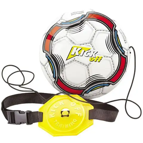 imagen de Kick Off - Pelota de fútbol de goma reforzada de 23 cm 2