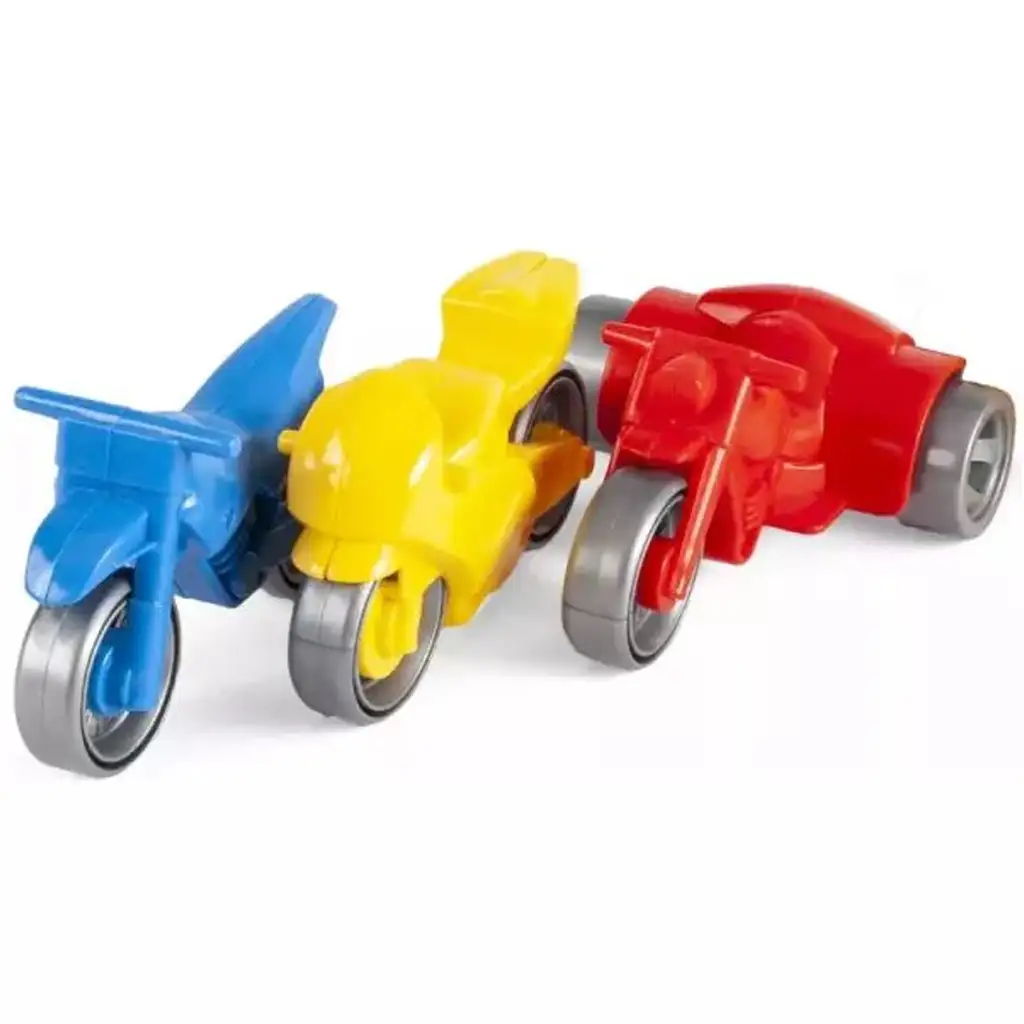 imagen de Kid Cars set de motocicletas de 3 piezas - Wader 2