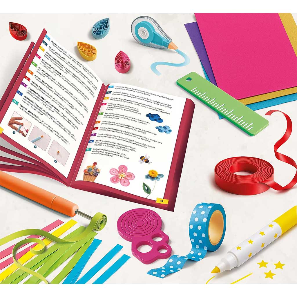 imagen de Kids Art: Conjunto creativo de obras de papel colorido - Lisciani 2