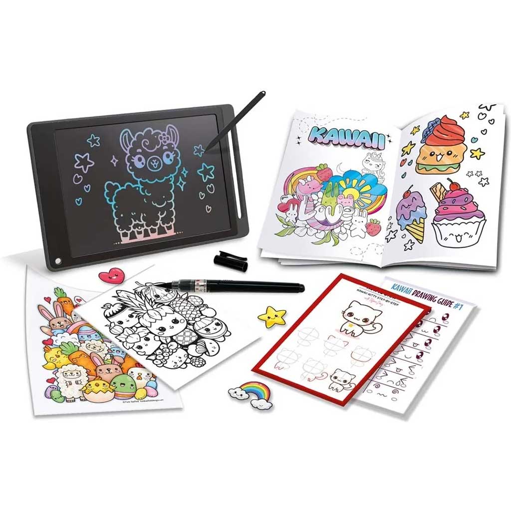 imagen de Kids Art: Kawaii Academy libro de colorear creativo - Lisciani 2