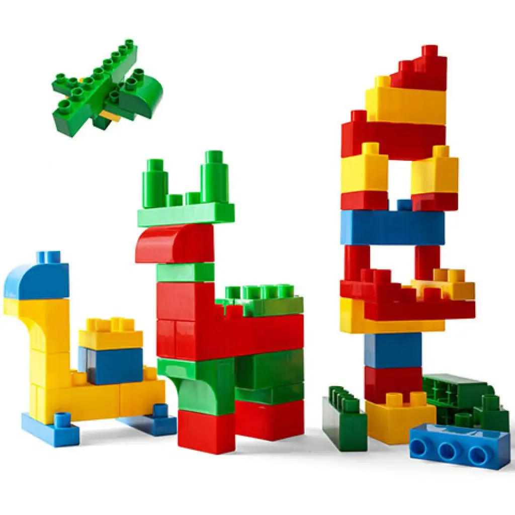 imagen de Kids Bloks elementos de construcción set de 50 piezas - Wader 2