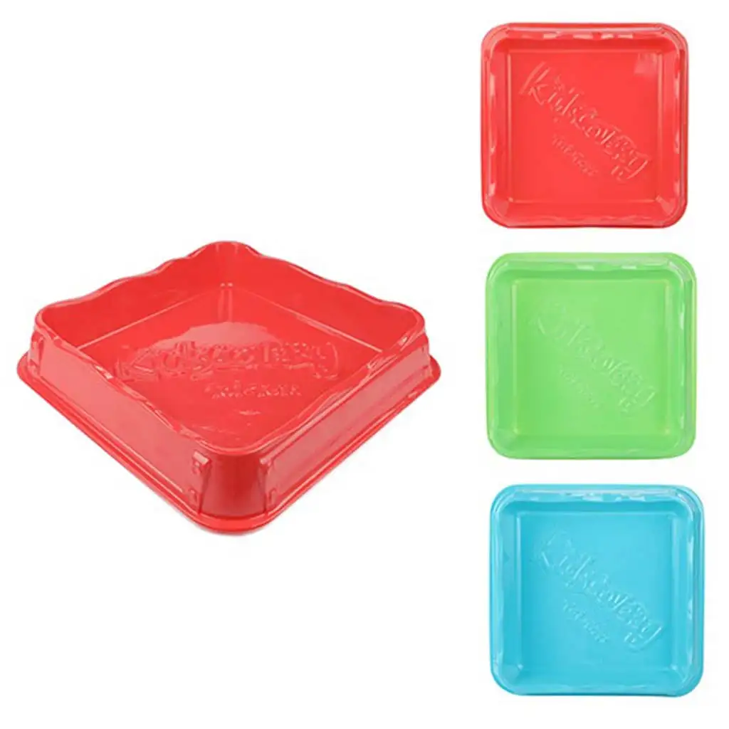 imagen de Kidscovery Bandeja de arcilla 30x30cm en 3 versiones diferentes 1ud 1