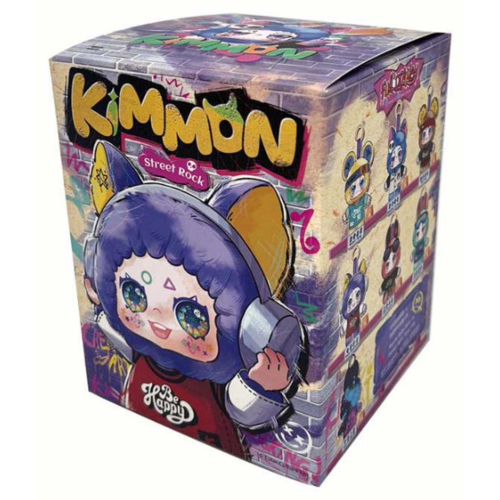 imagen de Kimmon: Mimon Street Rock - Figura de llavero sorpresa de rock urbano 1ud 1