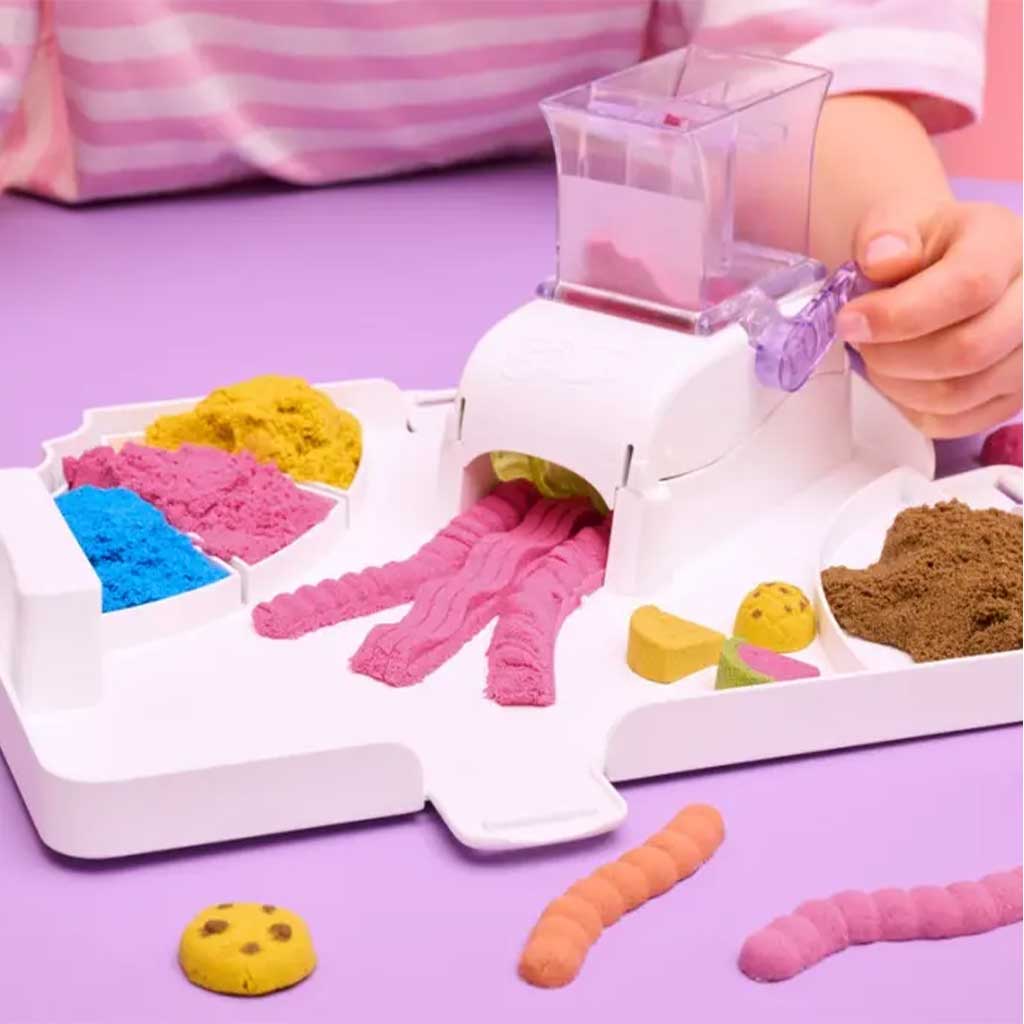 imagen de Kinetic Sand: Conjunto de arcilla de arena estación de dulces - Spin Master 6