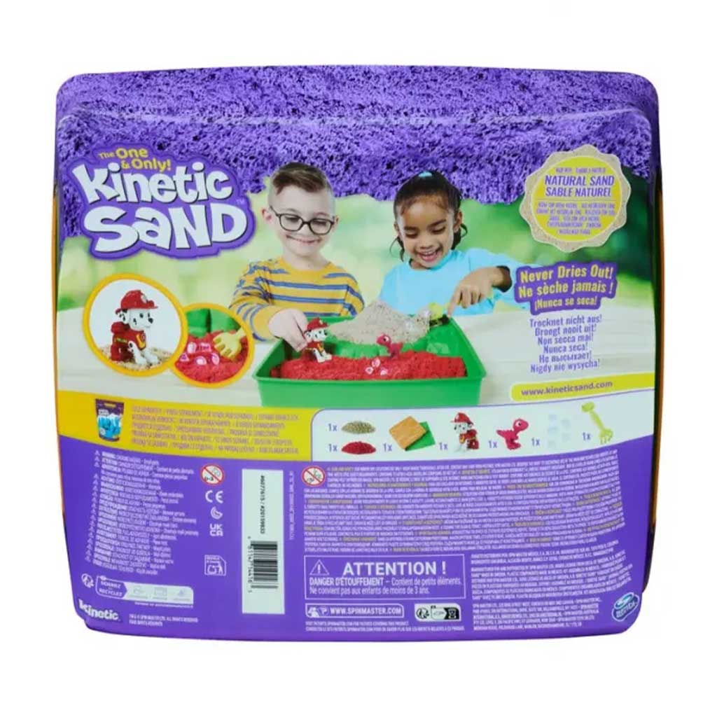 imagen de Kinetic Sand: Patrulla Canina Marshall juego de arena - Spin Master 4