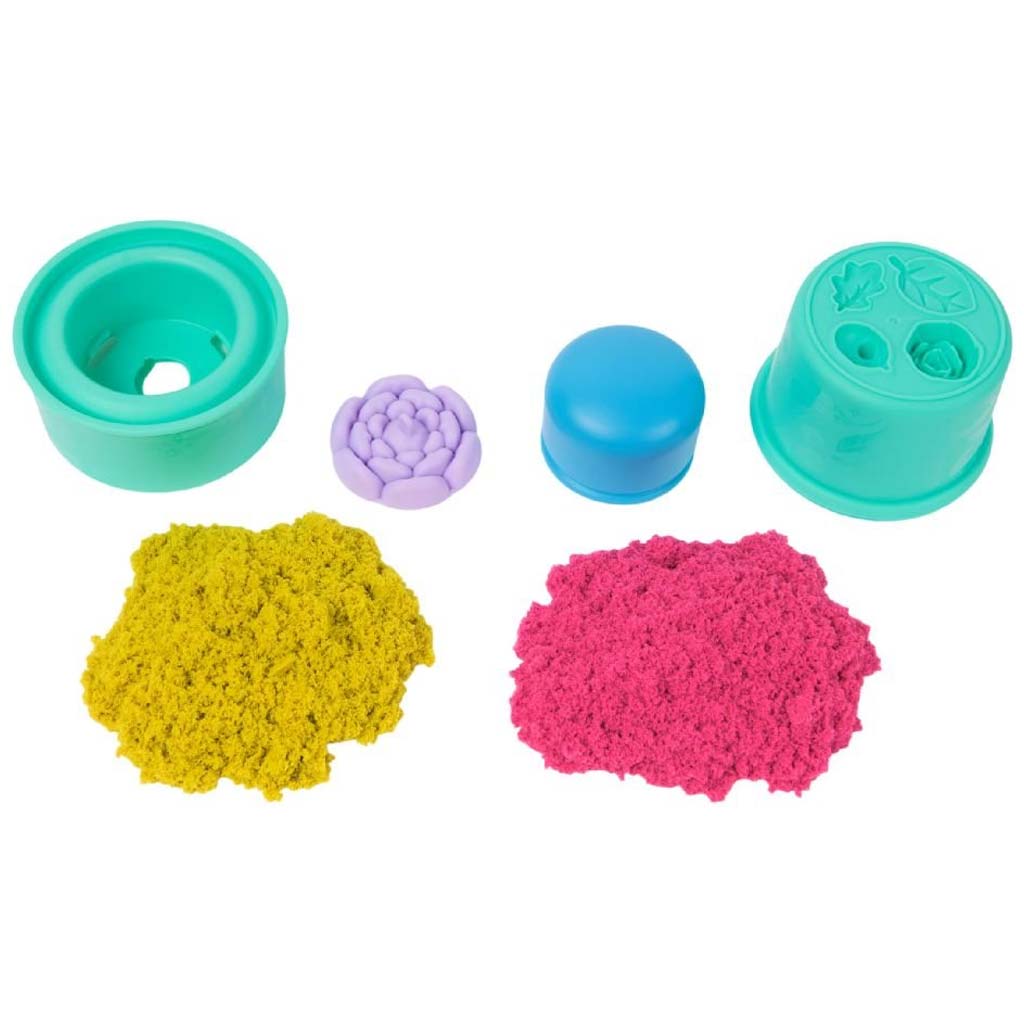 imagen de Kinetic Sand: Set de arena mágica Squish Blossom – Spin Master 2