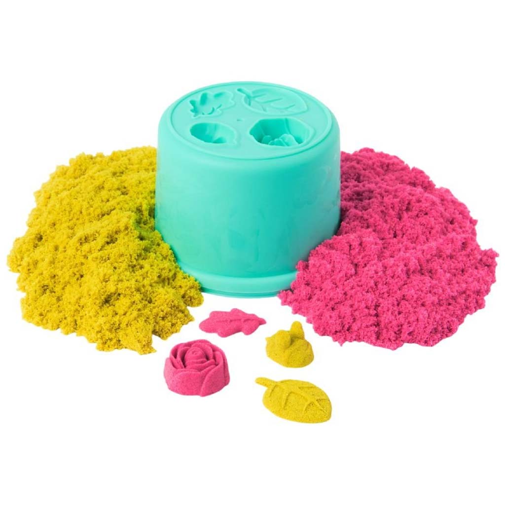 imagen de Kinetic Sand: Set de arena mágica Squish Blossom – Spin Master 3
