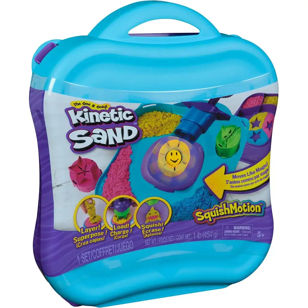 imagen de Kinetic Sand: SquishMotion arena de arena 454g - Spin Master 1
