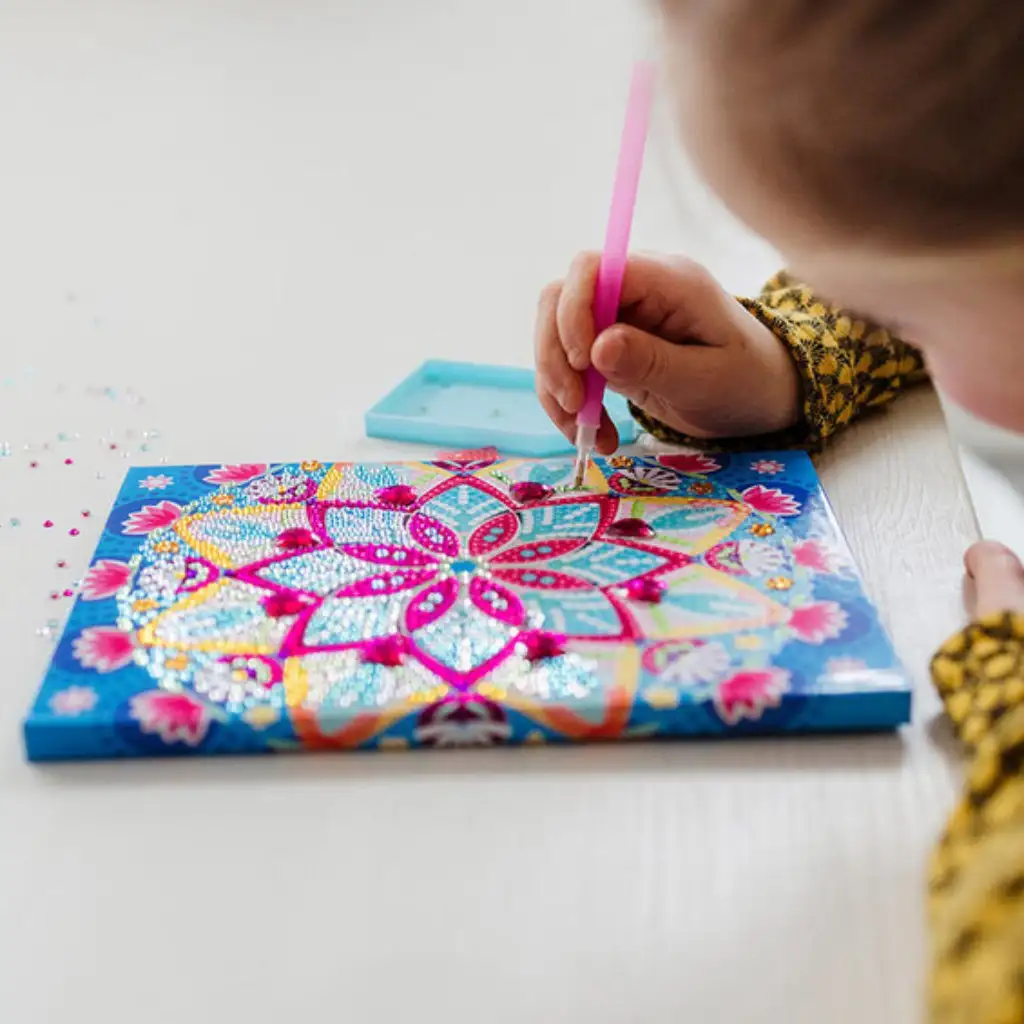 imagen de Kit de pintura de diamantes mandala de loto - Totum 2