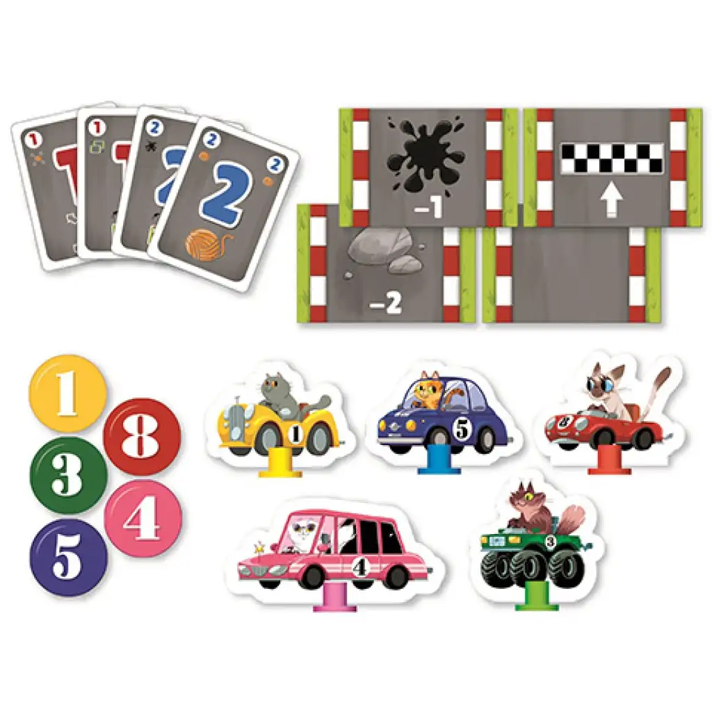 imagen de Kitty Race juego de mesa - Clementoni 2