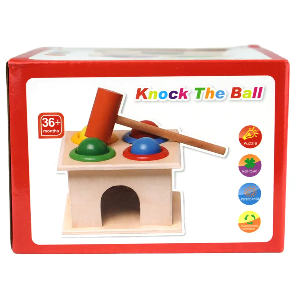 imagen de Konck the Ball juego de habilidad de madera 5