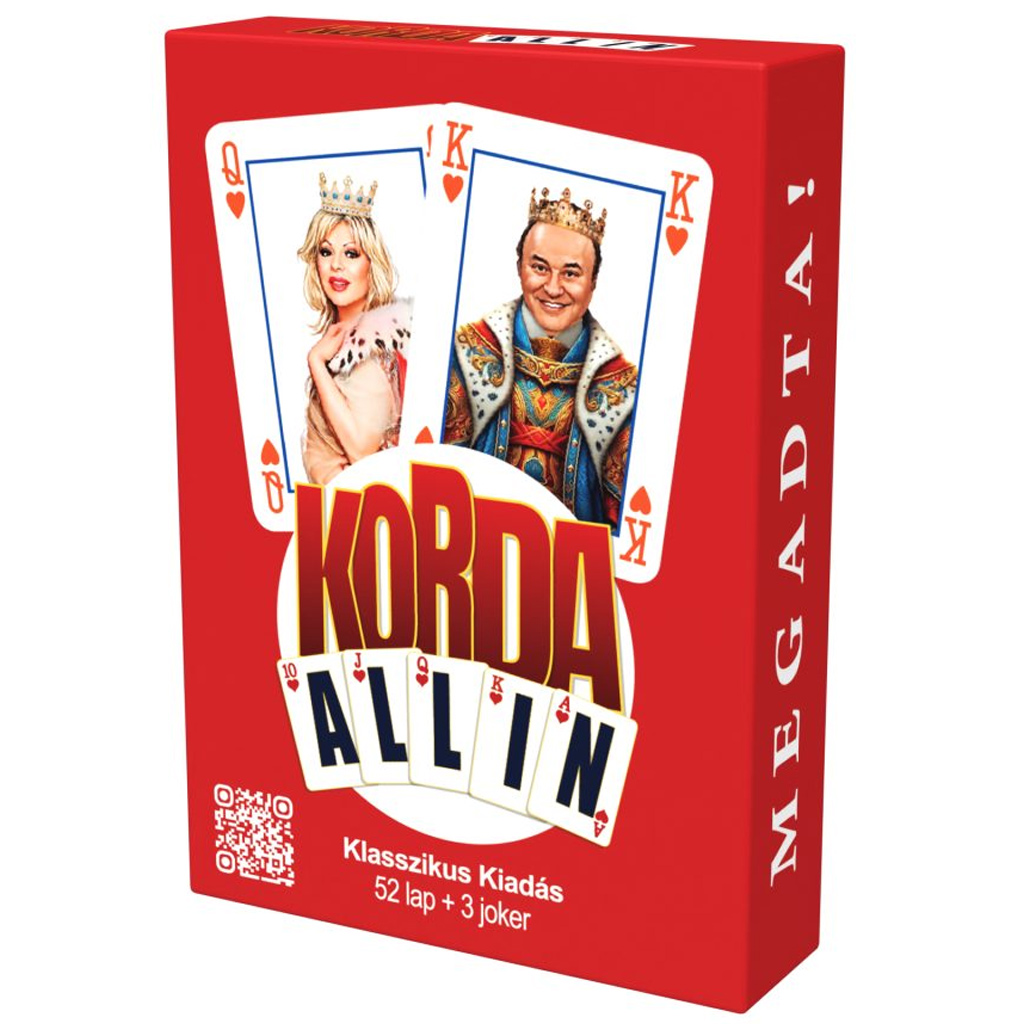 imagen de Korda All-in Clásico baraja francesa (52 cartas + 3 Joker) 1