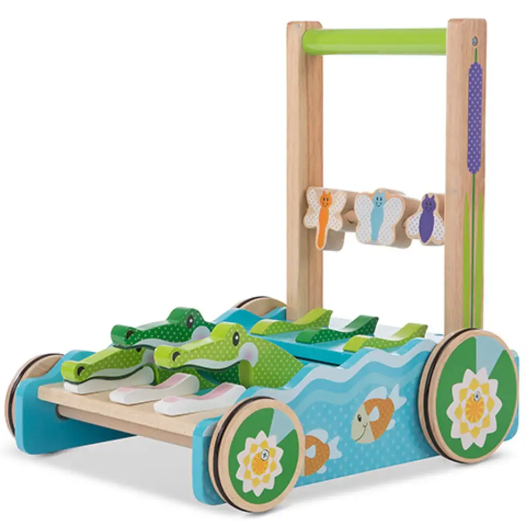 imagen de Kroki sonajero empujador de madera - Melissa & Doug 2