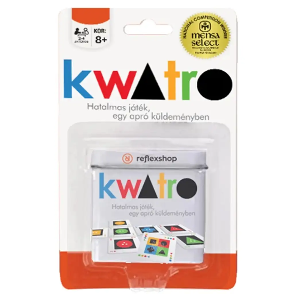 imagen de Kwatro juego de mesa en empaque blister 1