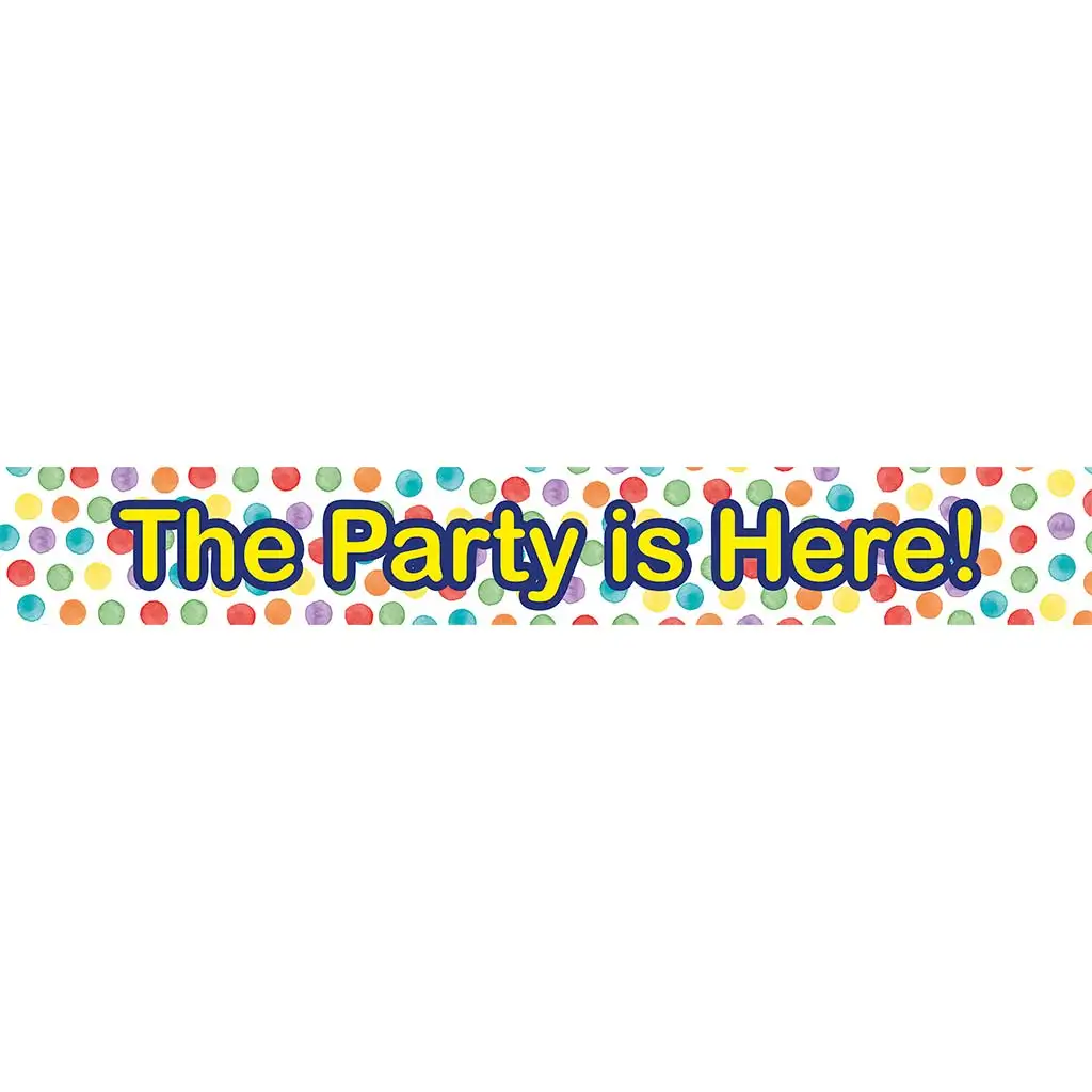 imagen de ¡La fiesta está aquí! banner – set de 3 piezas 1
