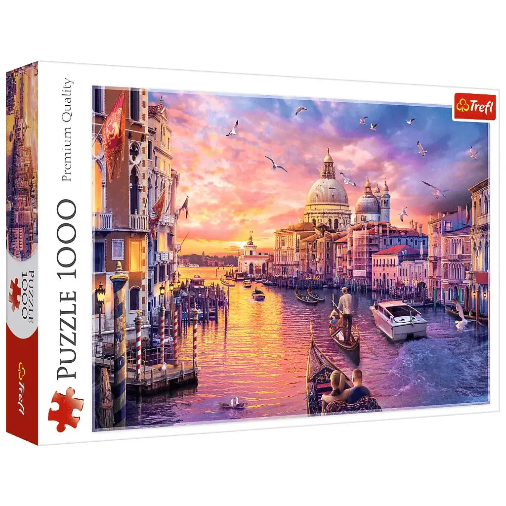 imagen de La magia de Venecia puzzle de 1000 piezas - Trefl 1