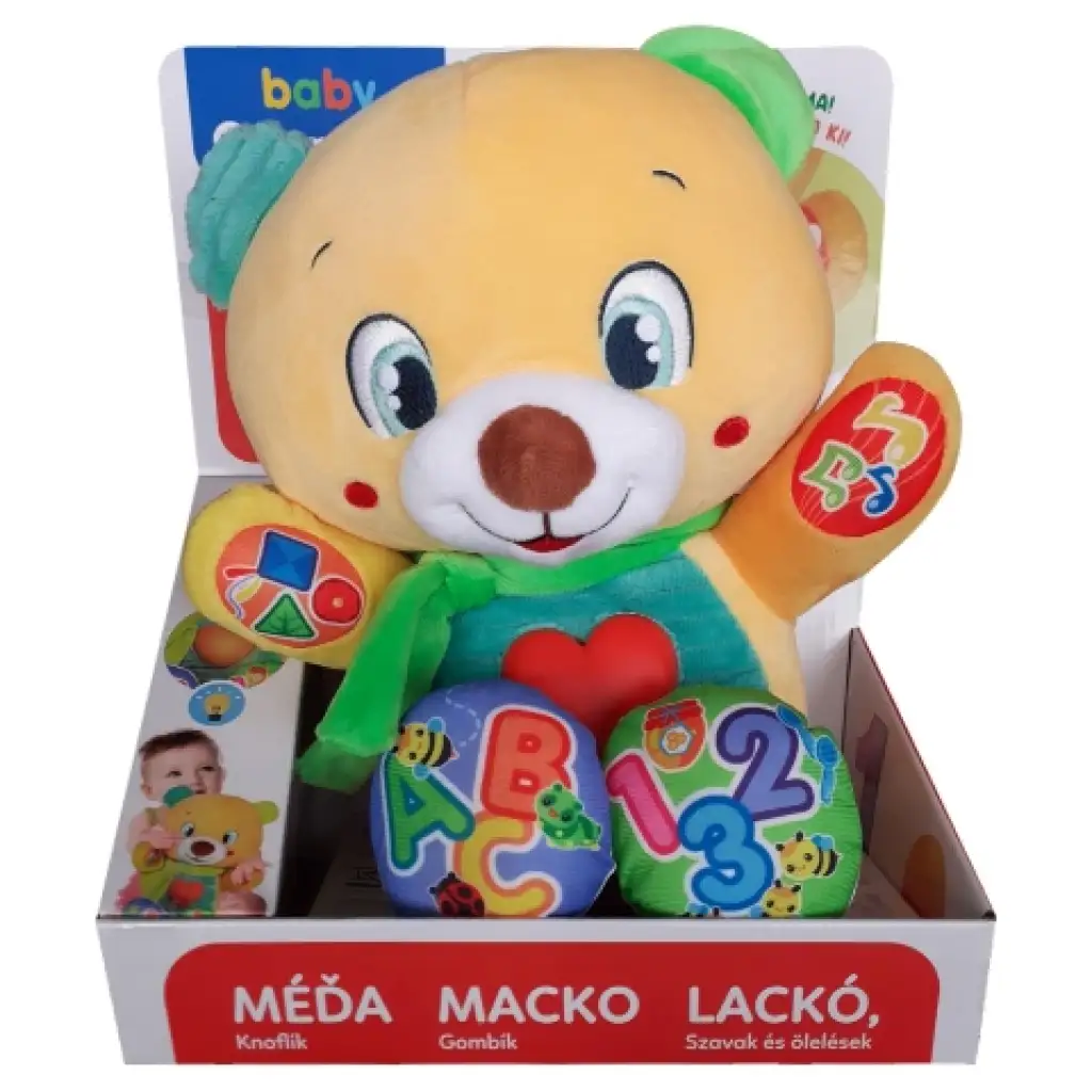 imagen de Lackó el oso interactivo de peluche - Clementoni 1