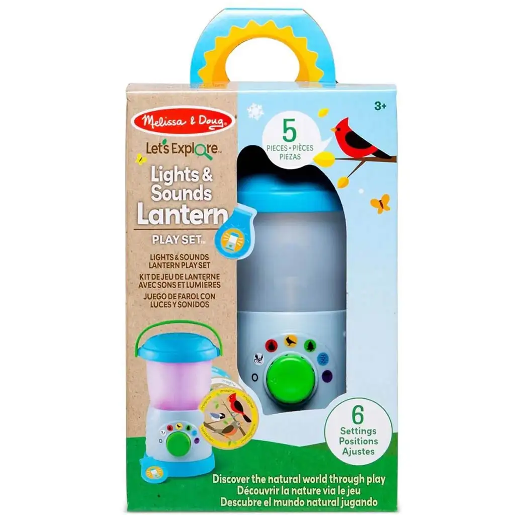 imagen de Lámpara con sonidos de la naturaleza - Melissa & Doug 1