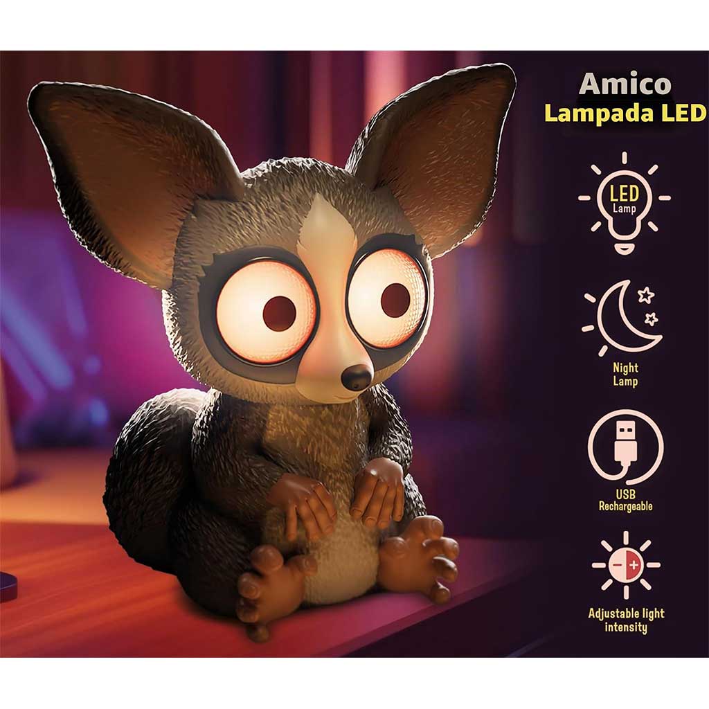 imagen de Lámpara de noche LED Bush Baby Días Lluviosos - Lisciani 3
