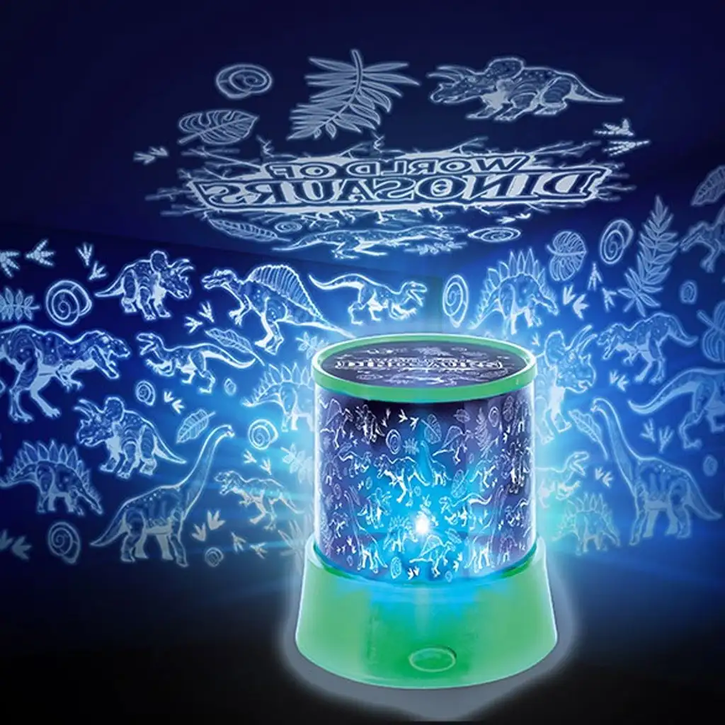 imagen de Lámpara proyector Glow N Fun con diseño de dinosaurios 3