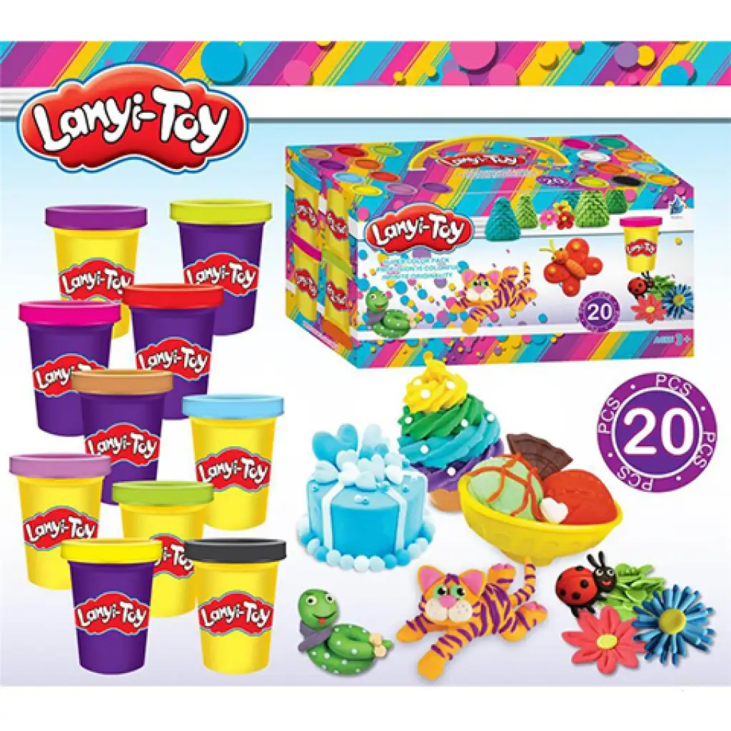 imagen de Lanyi-Toy set de plastilina divertido con herramientas de moldeado 2