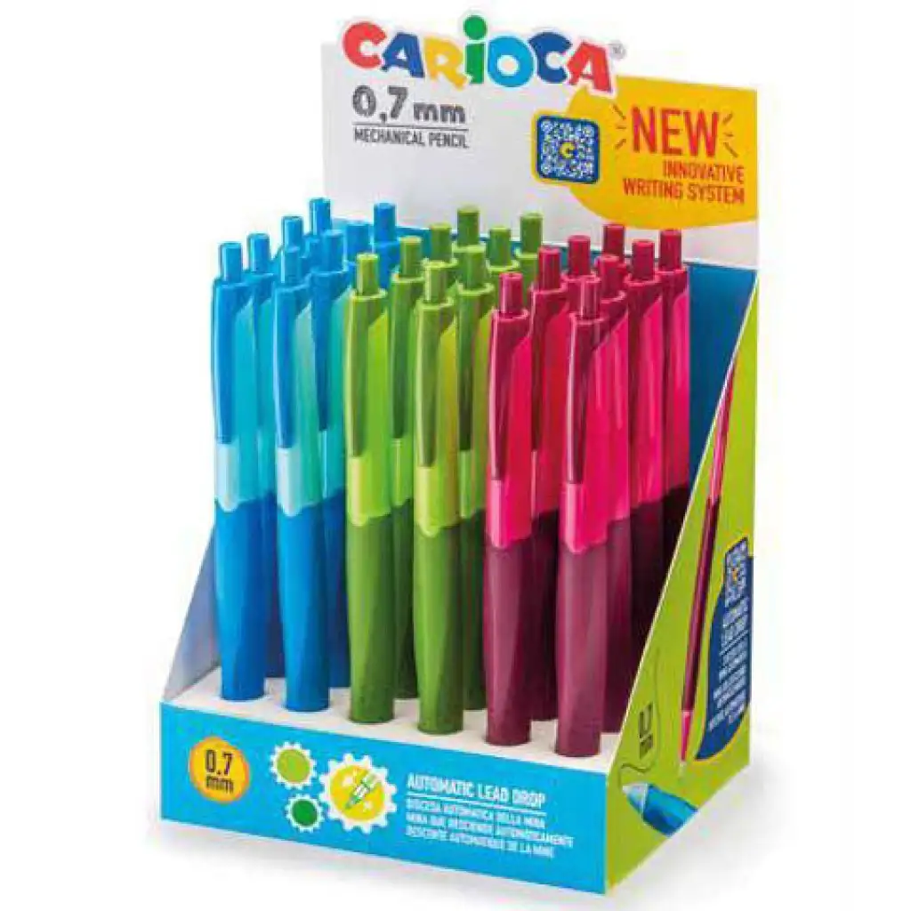 imagen de Lápiz mecánico 0,7mm en varios colores - Carioca 1