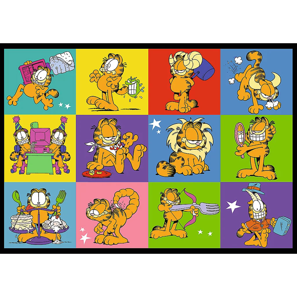 imagen de Las aventuras de Garfield puzzle de 4x250 piezas - Trefl 2